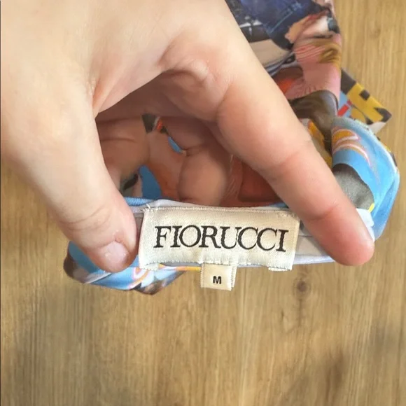 Fiorucci post print Colorful Graphic Long Sleeve Top - Picture 2 of 3